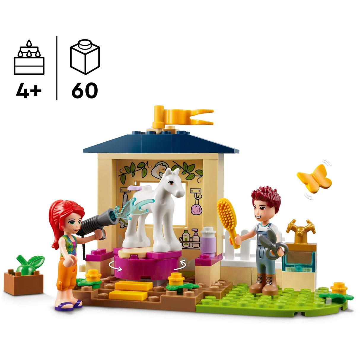 Lego friends - ponyvask stabilt byggelegetøj (41696)