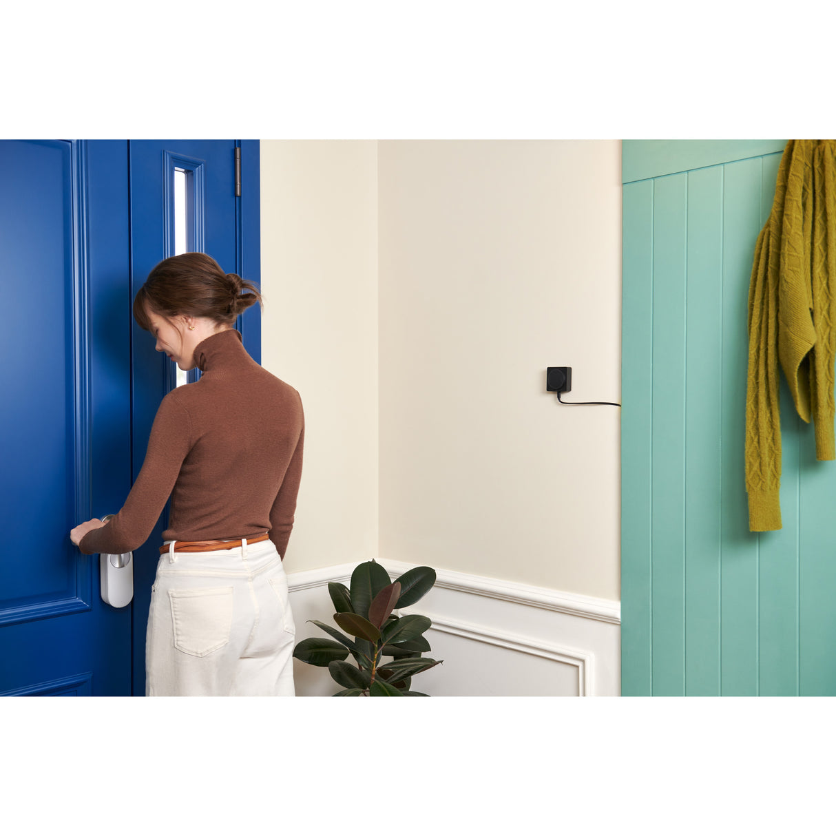 Aqara smart videodørklokke g410 select (sort, wifi, bluetooth, zigbee, matter)