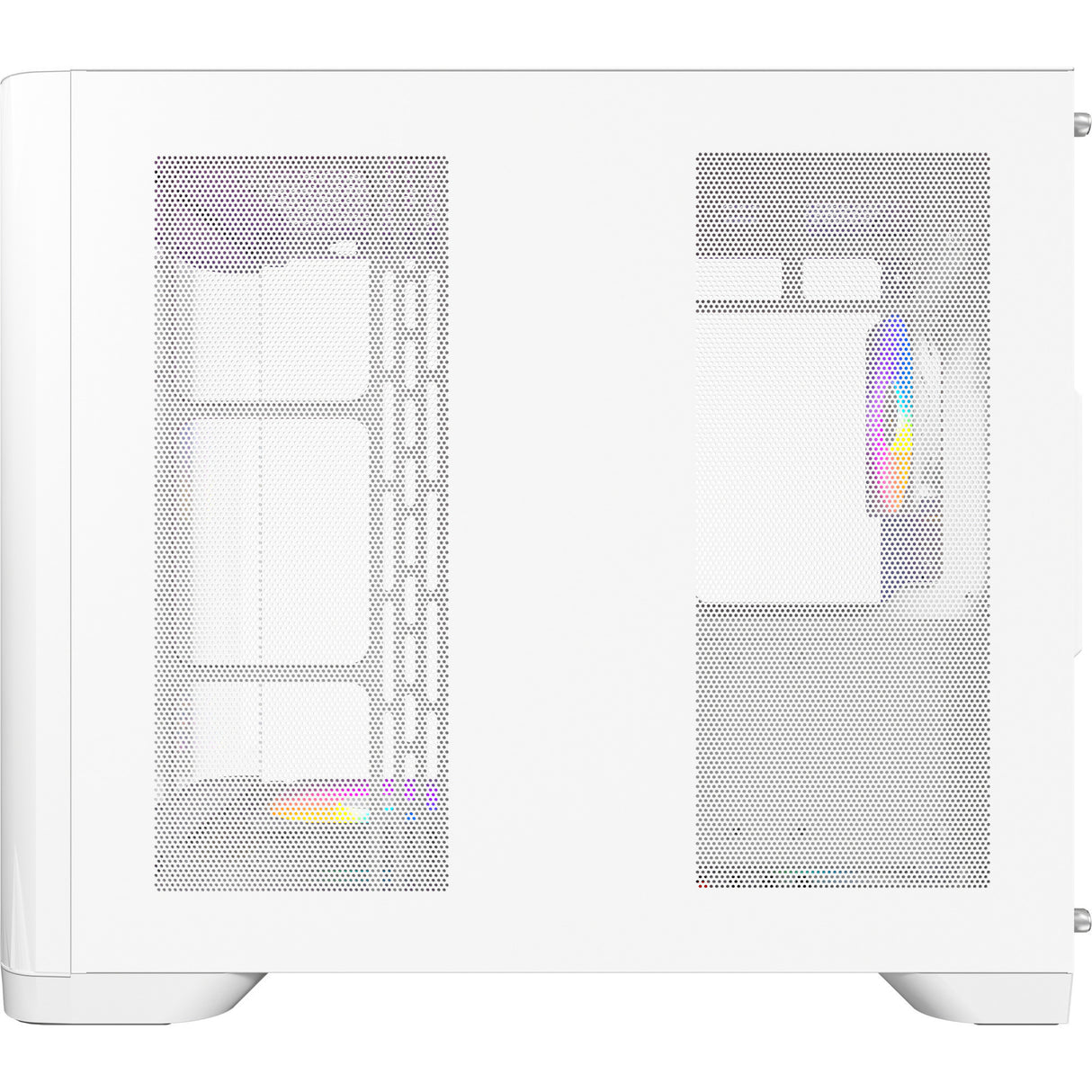 Antec c5 curve argb midi tårnhus (hvid | 2x USB-A | 1x USB-C | hærdet glas)