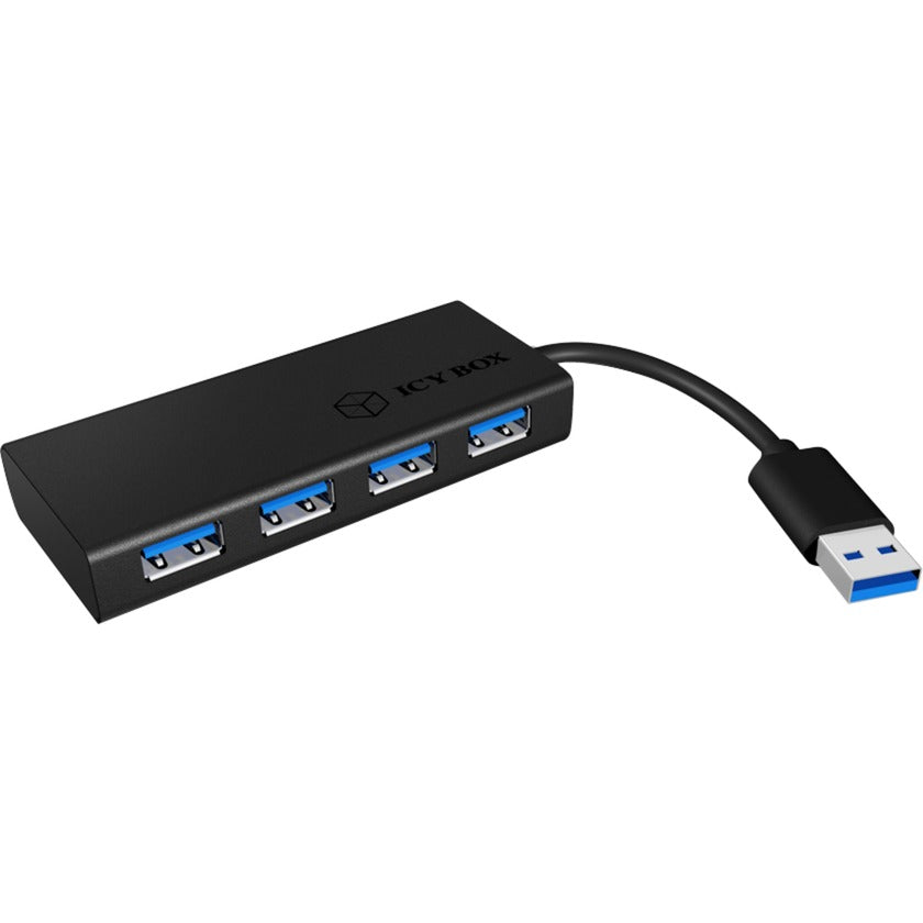 Icy box ib-ac6104 usb 3.0 usb hub (sort)