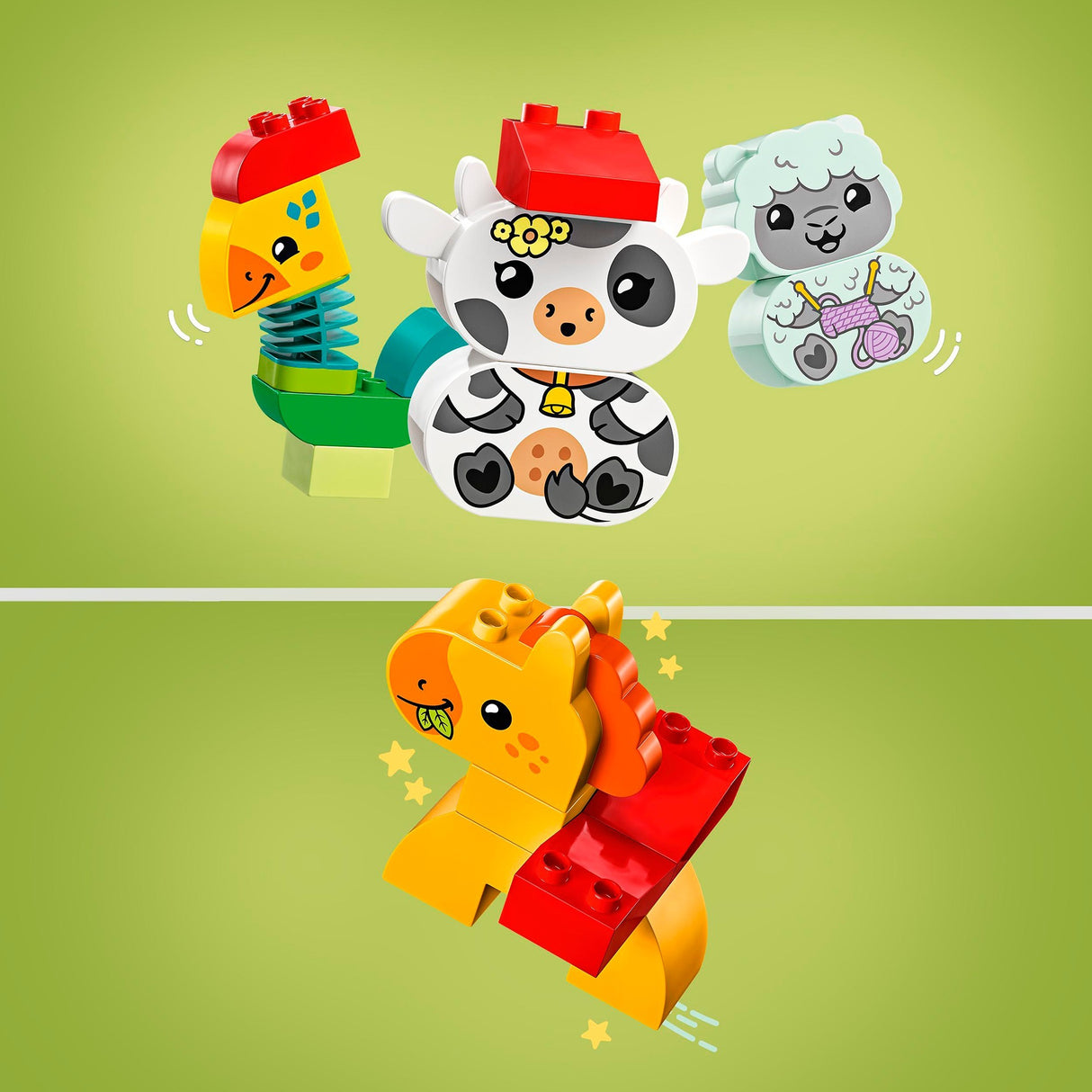 Lego duplo mit første dyretog - 10412