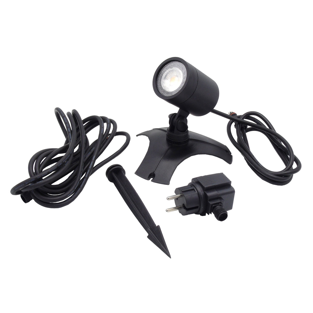 Ubbink aquaspotlight power LED undervandsbelysning LED-lampe (sort)