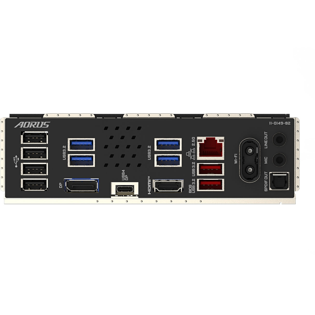 Gigabyte B860M AORUS Elite WiFi 6E Socket 1851 bundkort (sort, RAID, 2,5 GB LAN, WiFi 6E, BT, lyd, µATX)