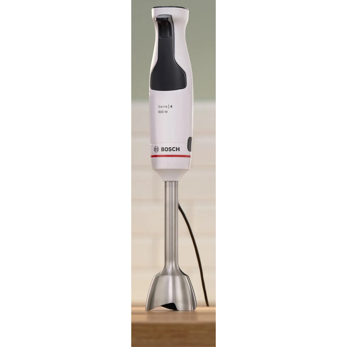 Bosch serie 4 stavblender ergomaster 800w (hvid antracit)