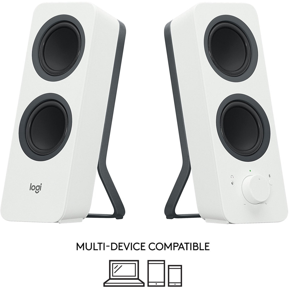 Logitech z207 pc-højttaler (hvid)