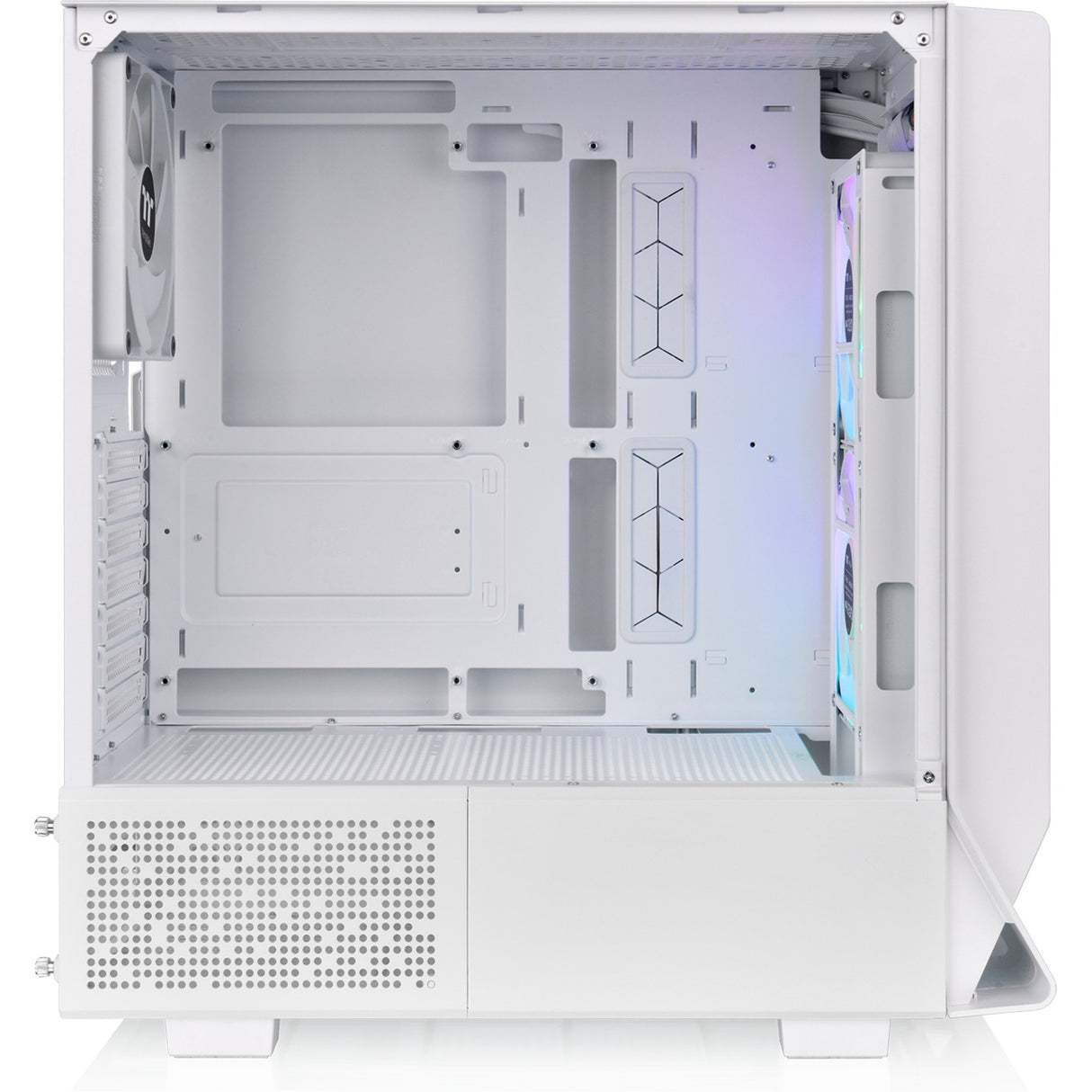 Thermaltake Ceres 350 MX - Snow Midi Tower-hus (hvid | 2x USB-A | 1x USB-C | RGB | hærdet glas)