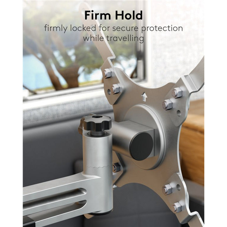 Goobay TV vægmontering campingvogn fullmotion (m), 13 til 43 tommer vægmontering (sølv)