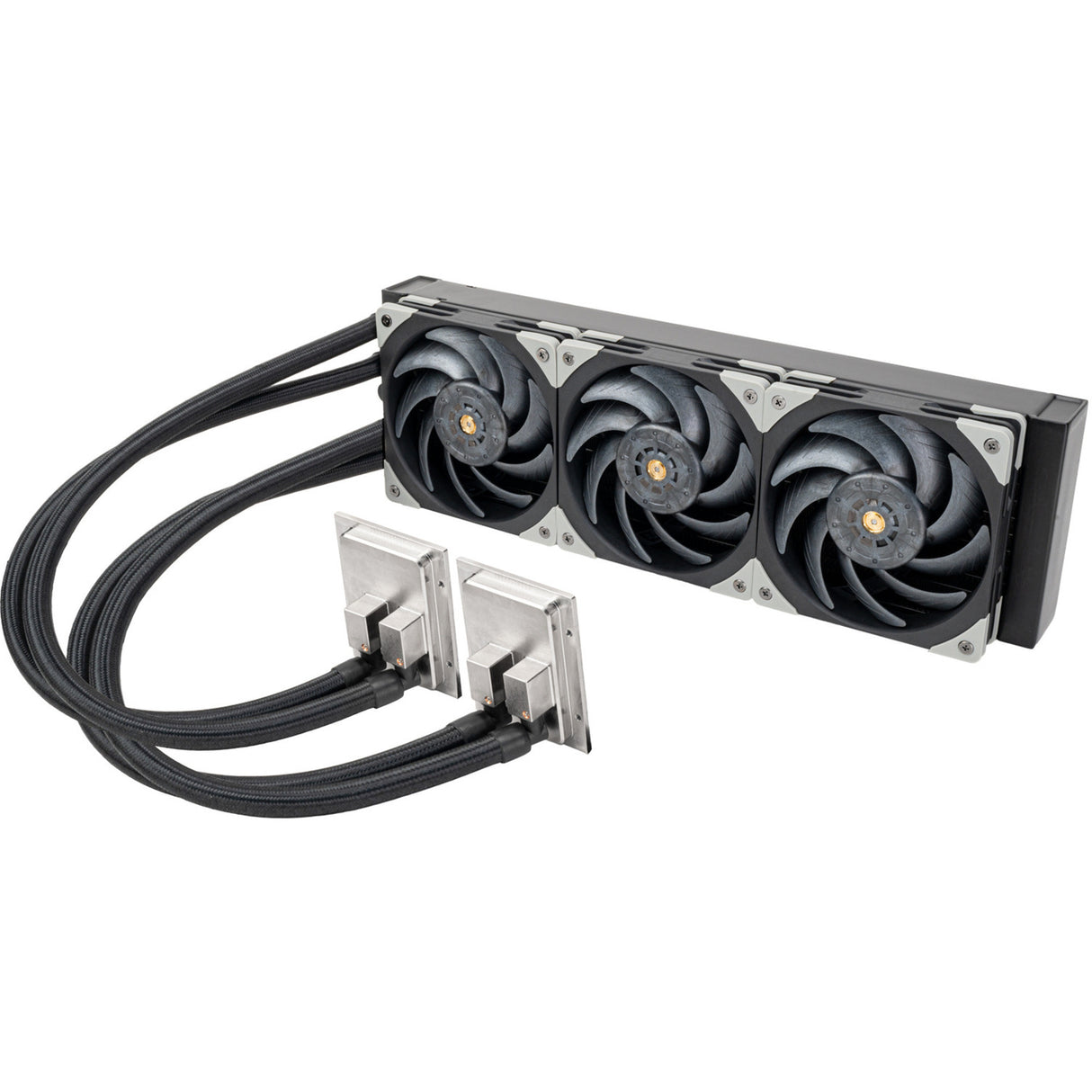 Silverstone xe360pdd vandkøling (sort sølv, 4-benet pwm)