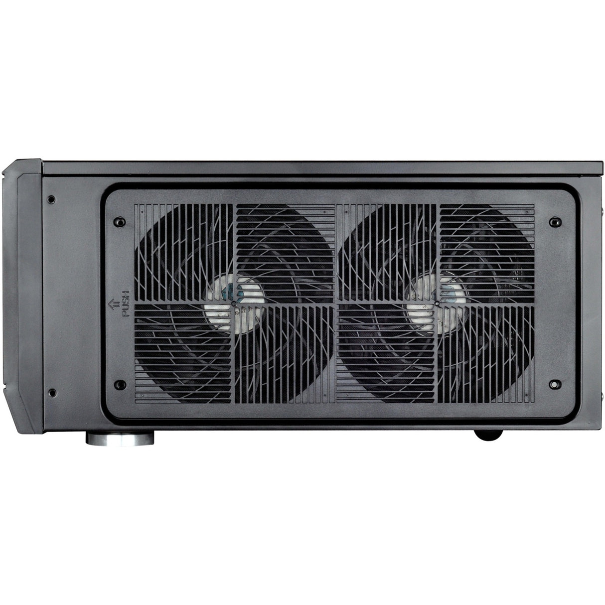 Silverstone SST-GD10B HTPC-hus (sort | 2x USB-A)