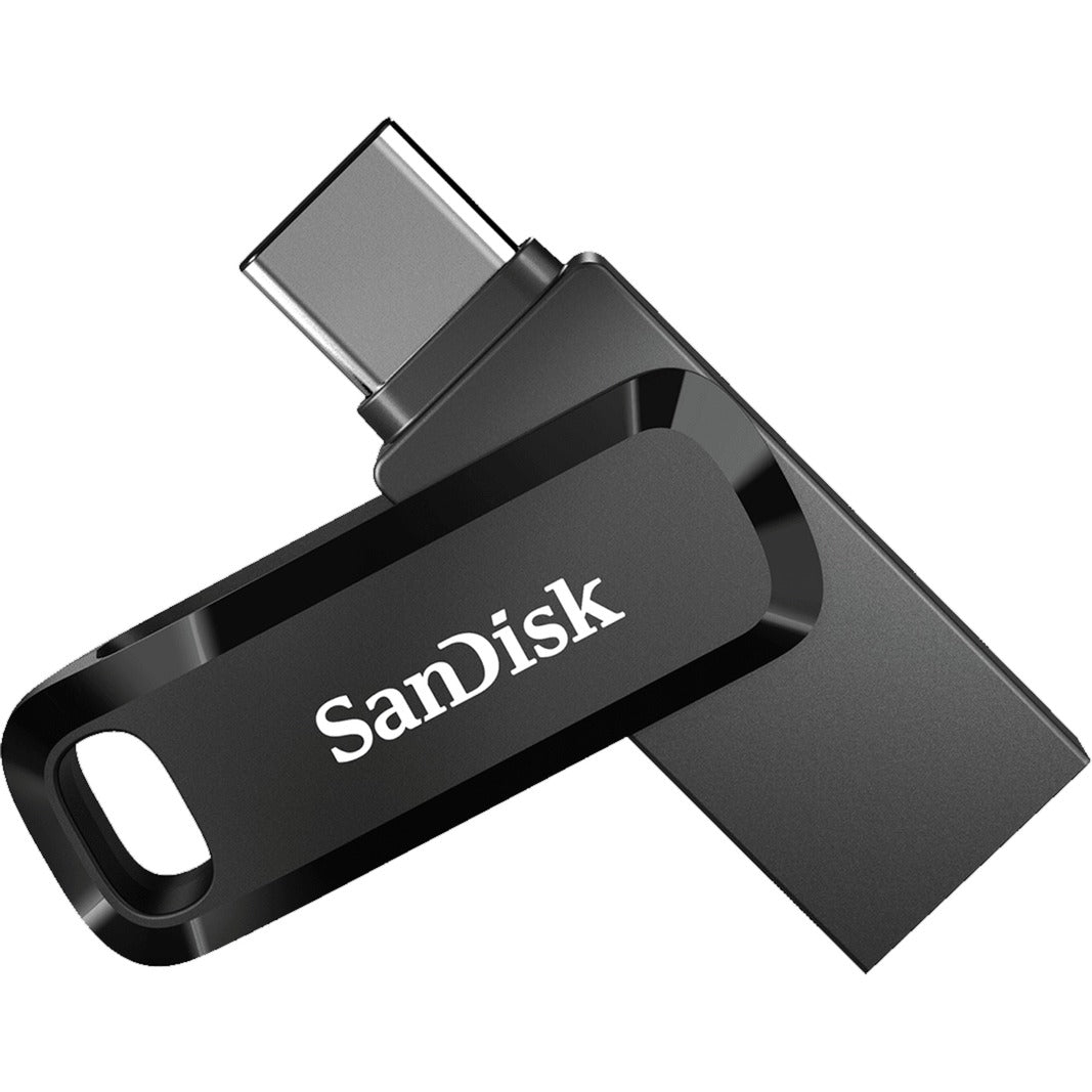 Sandisk ultra dual drive go 32 GB USB-stick (sort, USB-A 3.2 (5 GBit s), USB-C 3.2 (5 GBit s))
