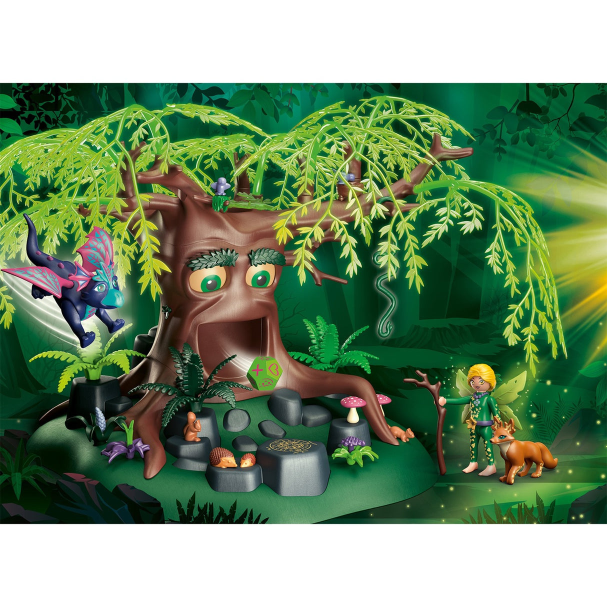 Playmobil ayuma - visdommens træ byggelegetøj (70801)