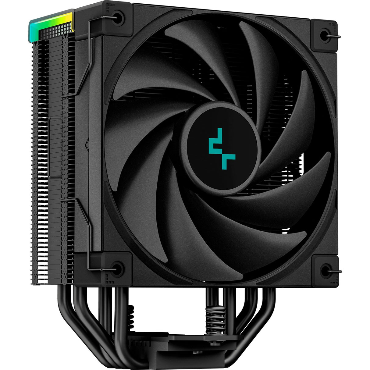 Deepcool AK400 Digital RGB CPU-køler (sort, 4-benet PWM blæserstik)