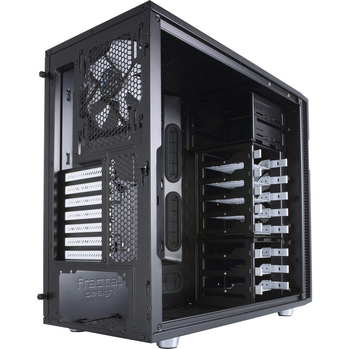 Fractal design definerer r5 midi tårnhus (sort | 4x usb-a)