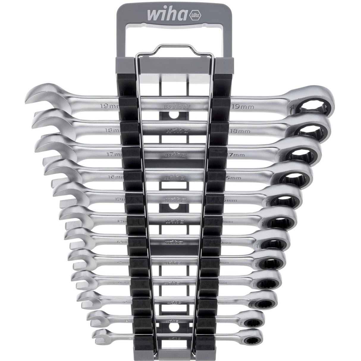 Wiha skraldering skruenøgle sæt skruenøgle (12 stykker i holder)
