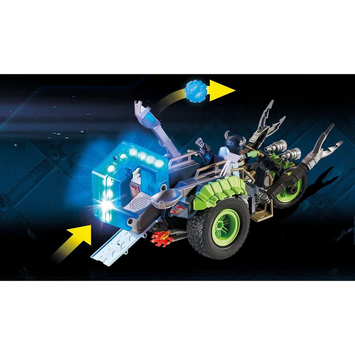 Playmobil Top Agents - Arctic Rebels Snow Trike Construction Toy (70232)