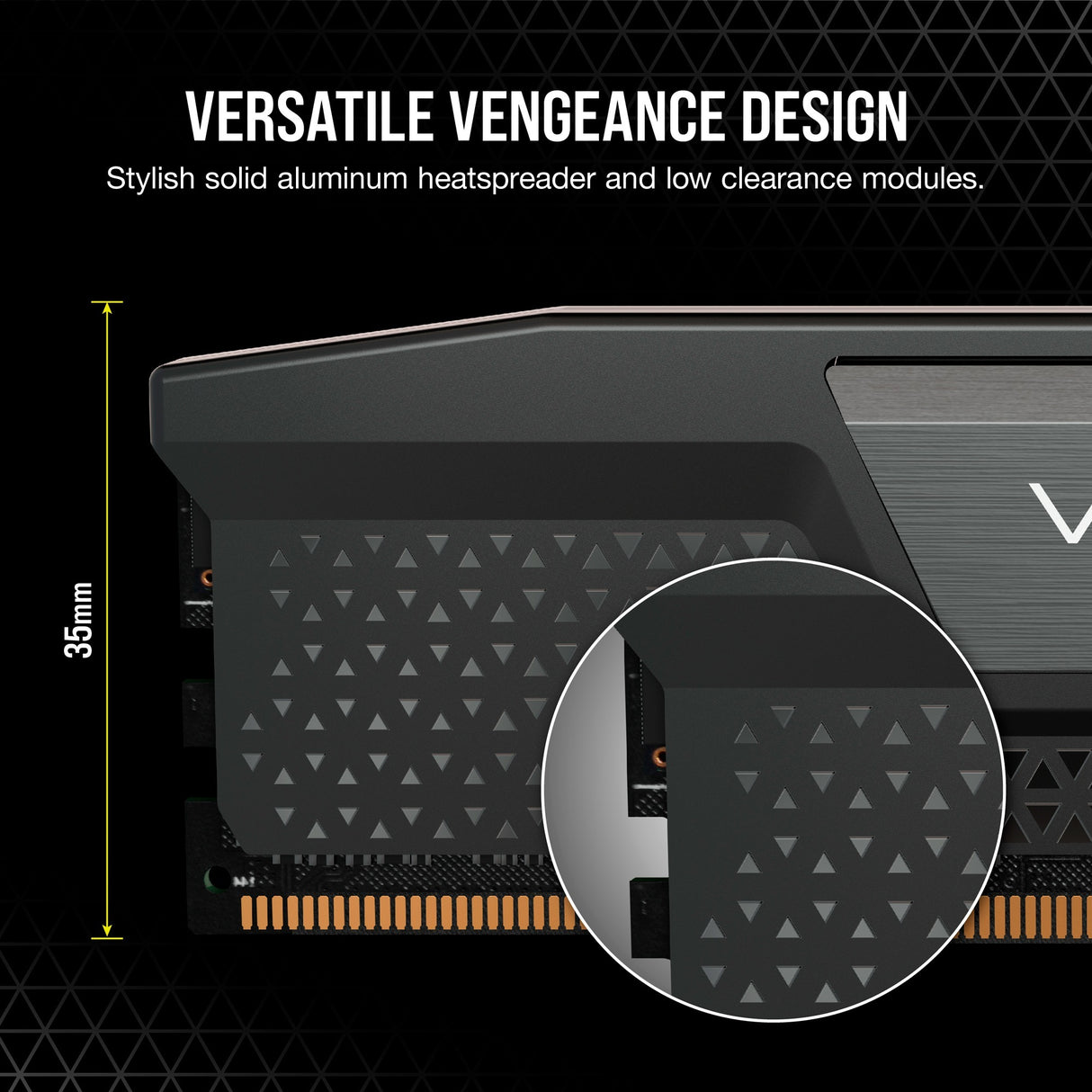 Corsair vengeance 32 gb ddr5-6400 (2x 16 gb) arbejdshukommelse (zwart, cmk32gx5m2b6400c32, xmp)