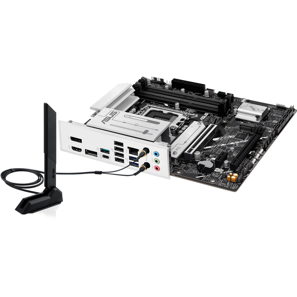 Asus Prime B860M-A WiFi Socket 1851 bundkort (RAID, 2,5 GB-LAN, WiFi 6e, BT, lyd, µATX)