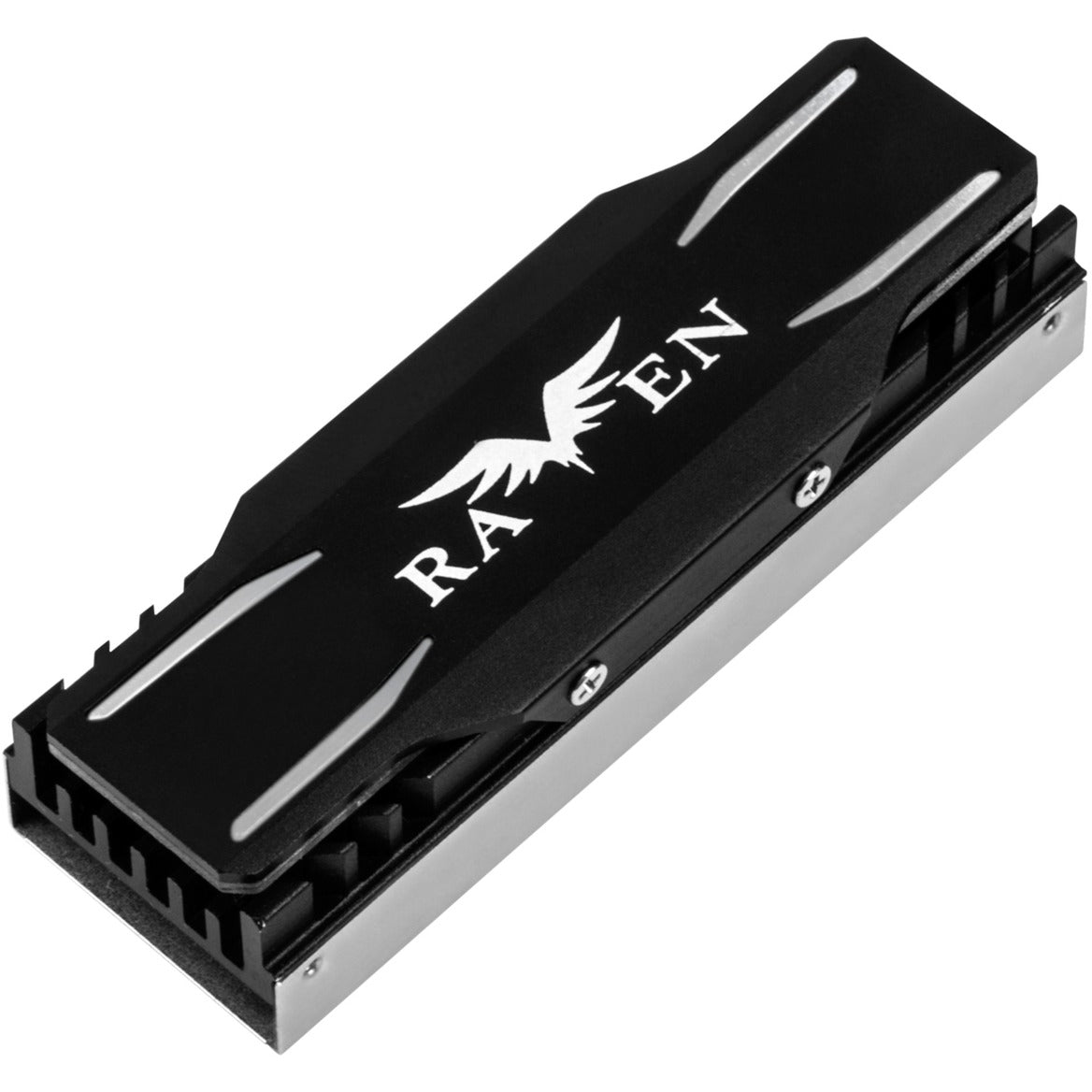 Silverstone TP03-ARGB heatsink (sort, velegnet til m.2 2280 SSD)