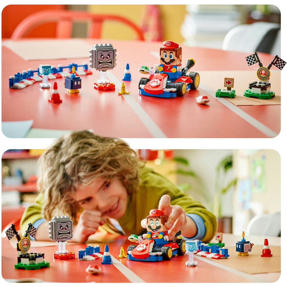 Lego® Super Mario™: Mario Kart™ – Interactive® Mario™ og Standard Kart - 72043