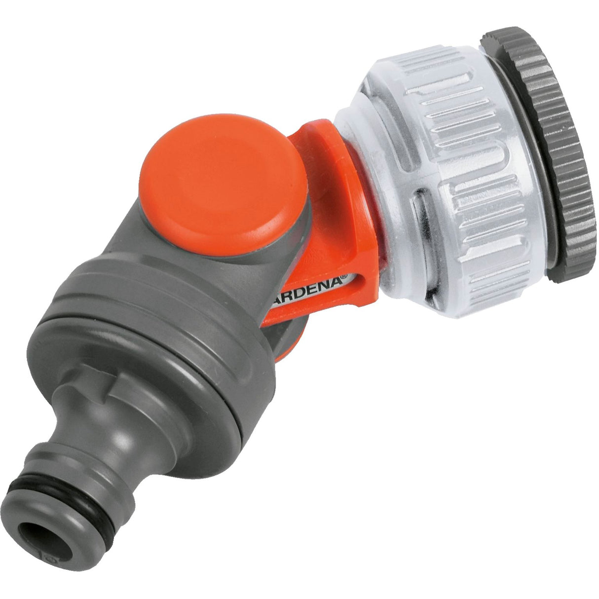 Gardena hængslet hanestykke 26,5 mm (g 3 4 ) (grå orange, 2999-20)