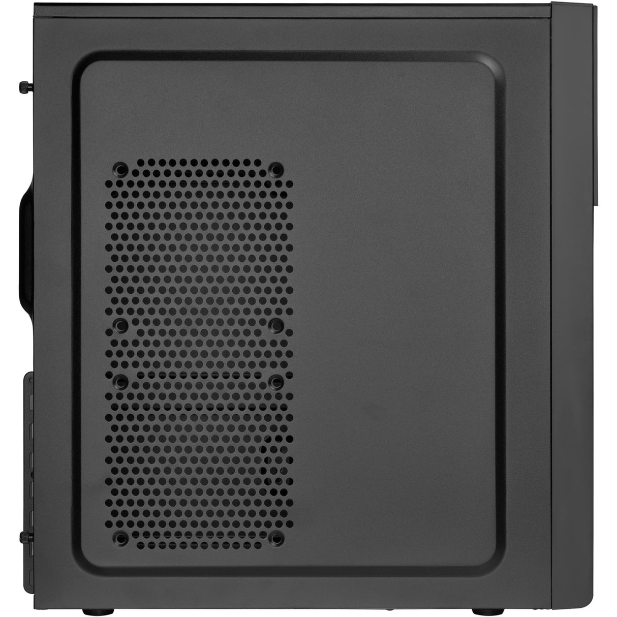 Silverstone sst-ps13b midi tårnhus (sort | 2x USB-A)