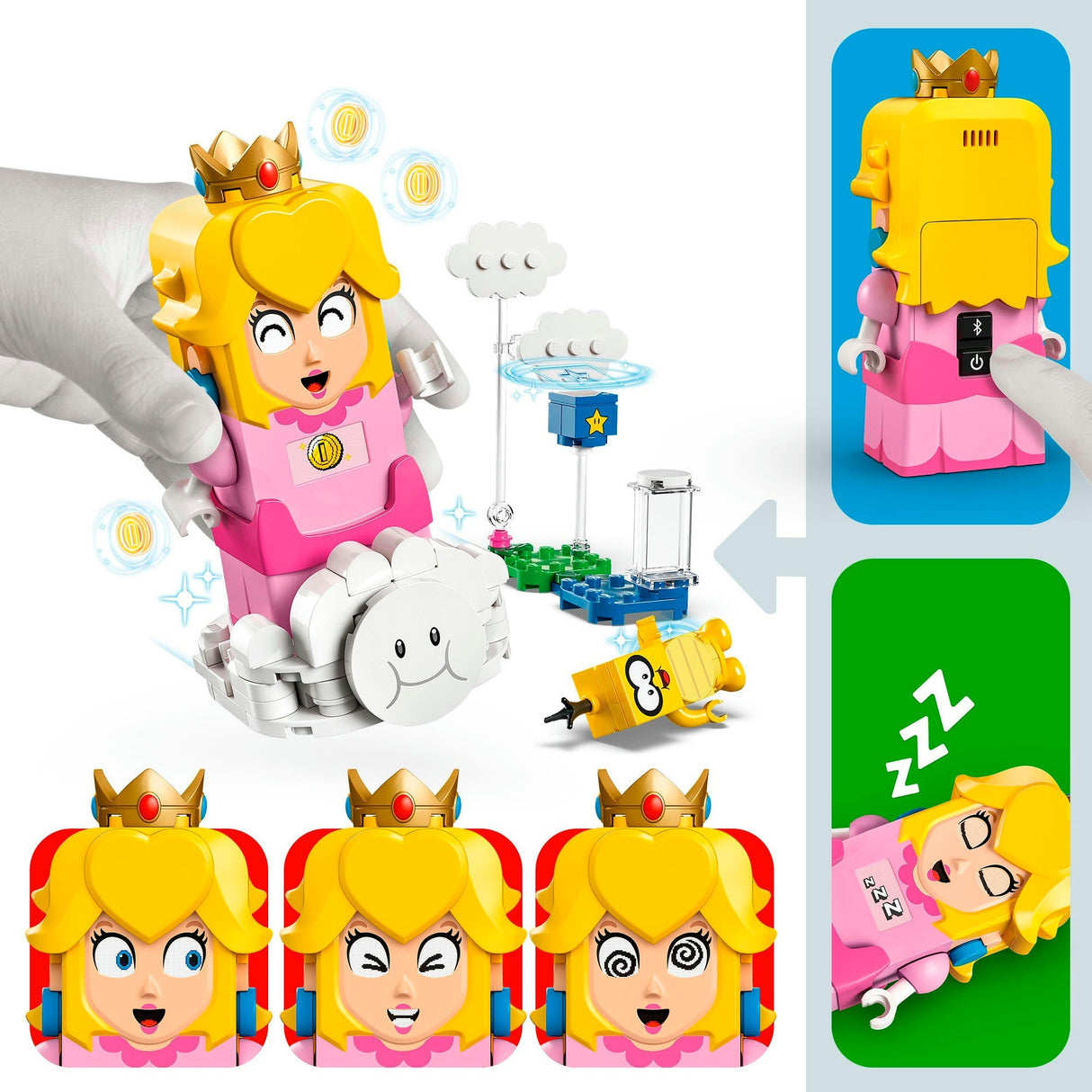 Lego super mario™ - eventyr med interaktiv fersken™ - 71441