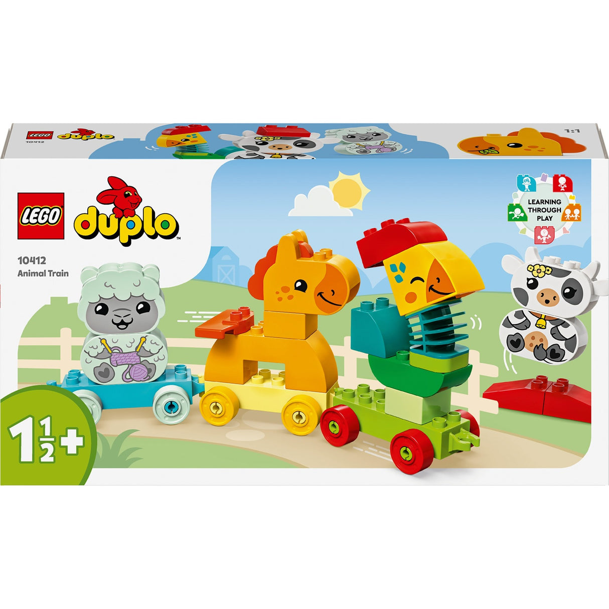 Lego duplo mit første dyretog - 10412