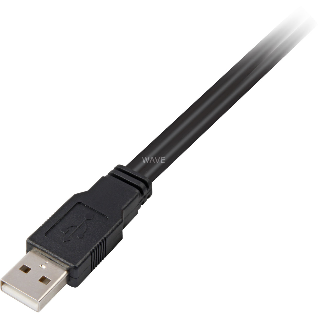 Delock Y-kabel 2x USB-A 2.0 han > 1 x USB-A 2.0 hun splitter kabel (sort rød, 0,2 meter)