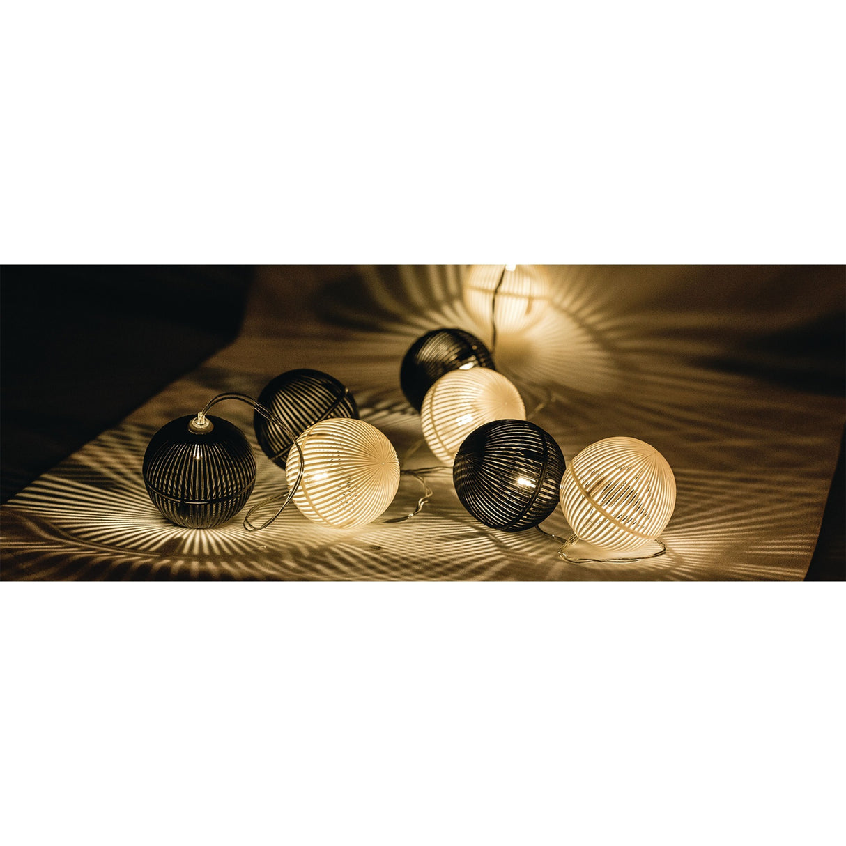 Lyssnorkugle 10 LED stemningsbelysning