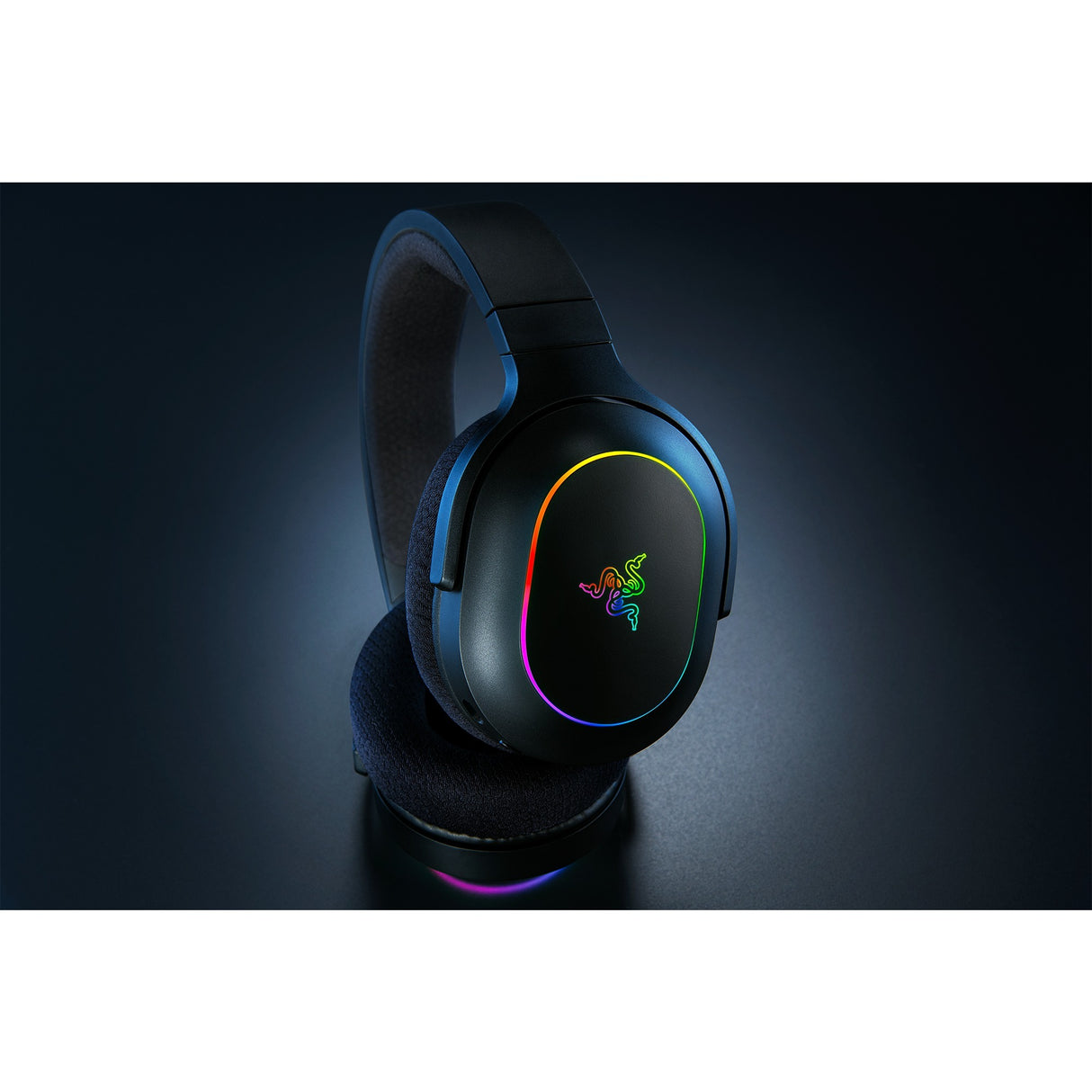 Razer barracuda x chroma over-ear gaming headset (sort, USB dongle, Bluetooth)