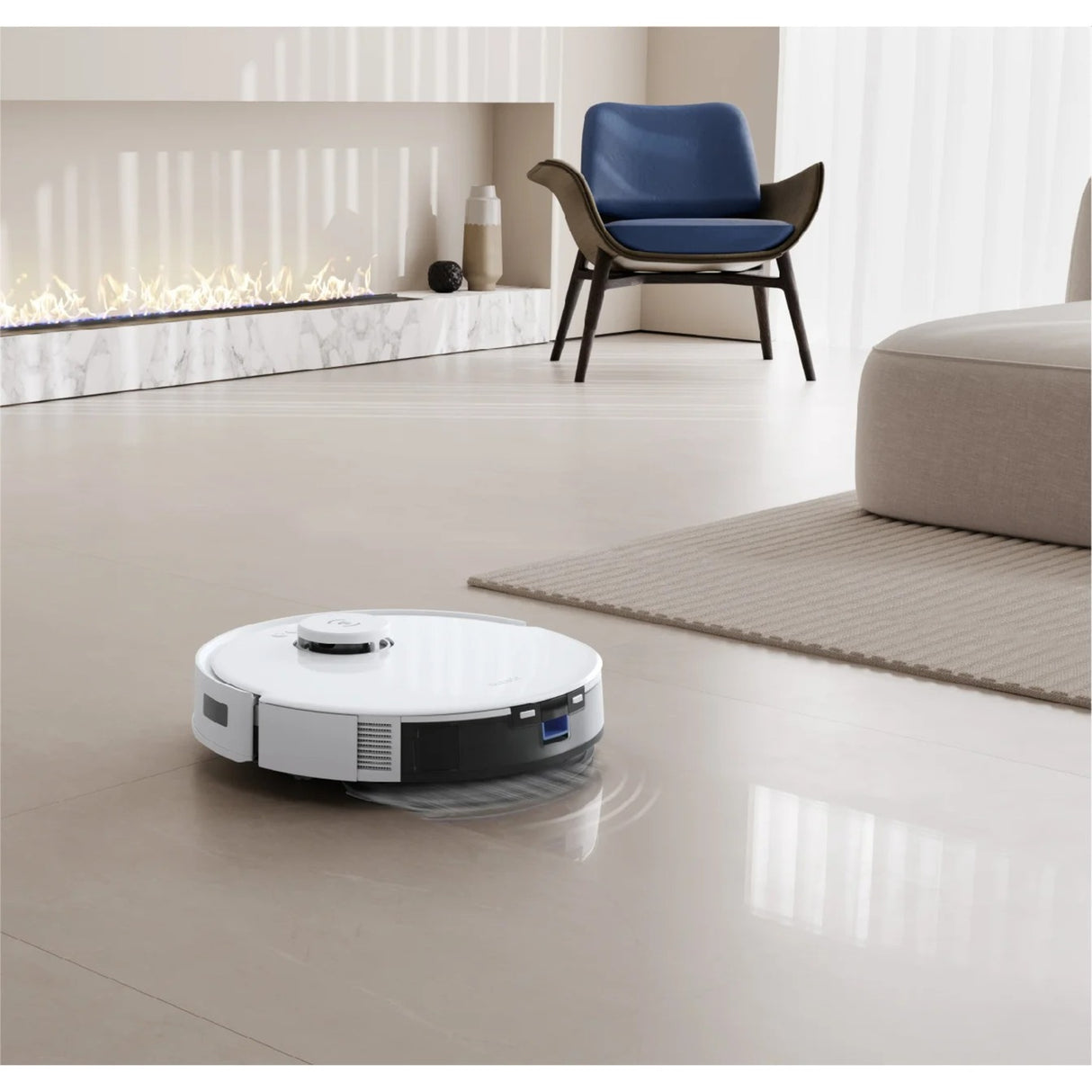 Ecovacs deebot n20 pro plus robotstøvsuger (hvid)