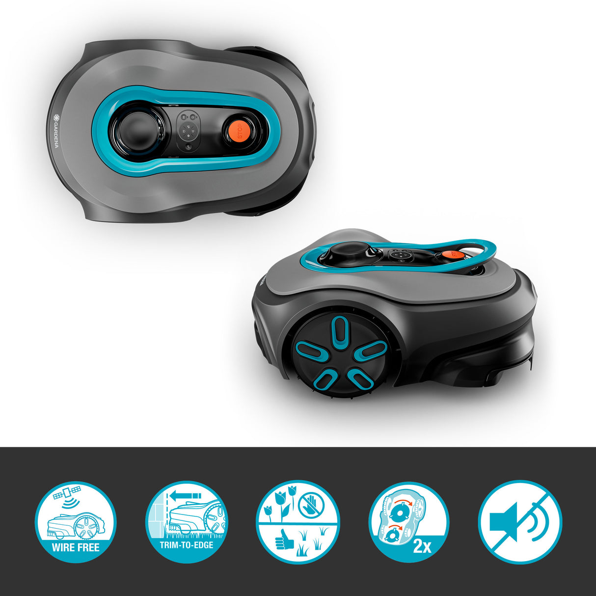 Gardena smart sileno free 800 robotplæneklipper