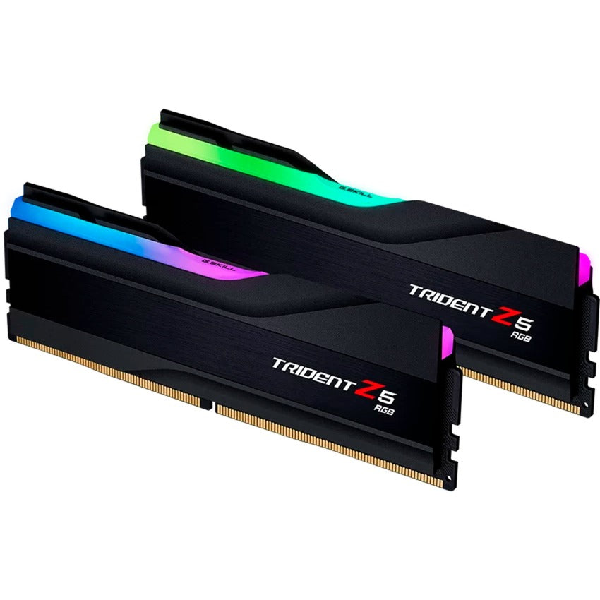 G.skill 64 GB ddr5-6000 RAM-sæt (sort, f5-6000j3636f32gx2-tz5rk, trident z5 rgb, xmp)