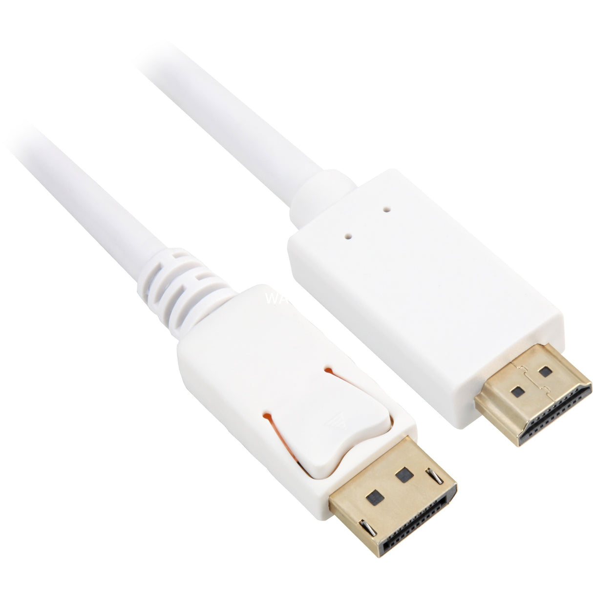Sharkoon displayport 1.2 > hdmi-adapter (hvid, 1 meter, 4k)