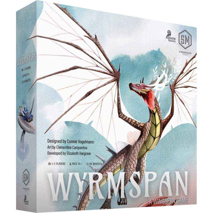 Asmodee wyrmspan - engelsk brætspil