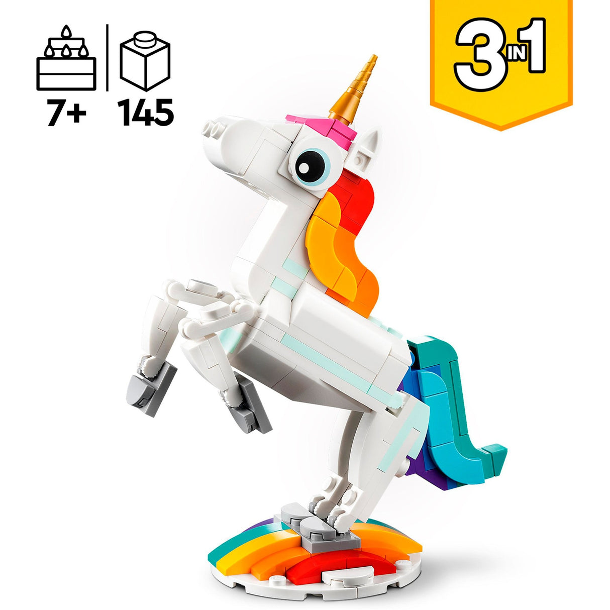 Lego creator 31140 3i1 magisk enhjørning