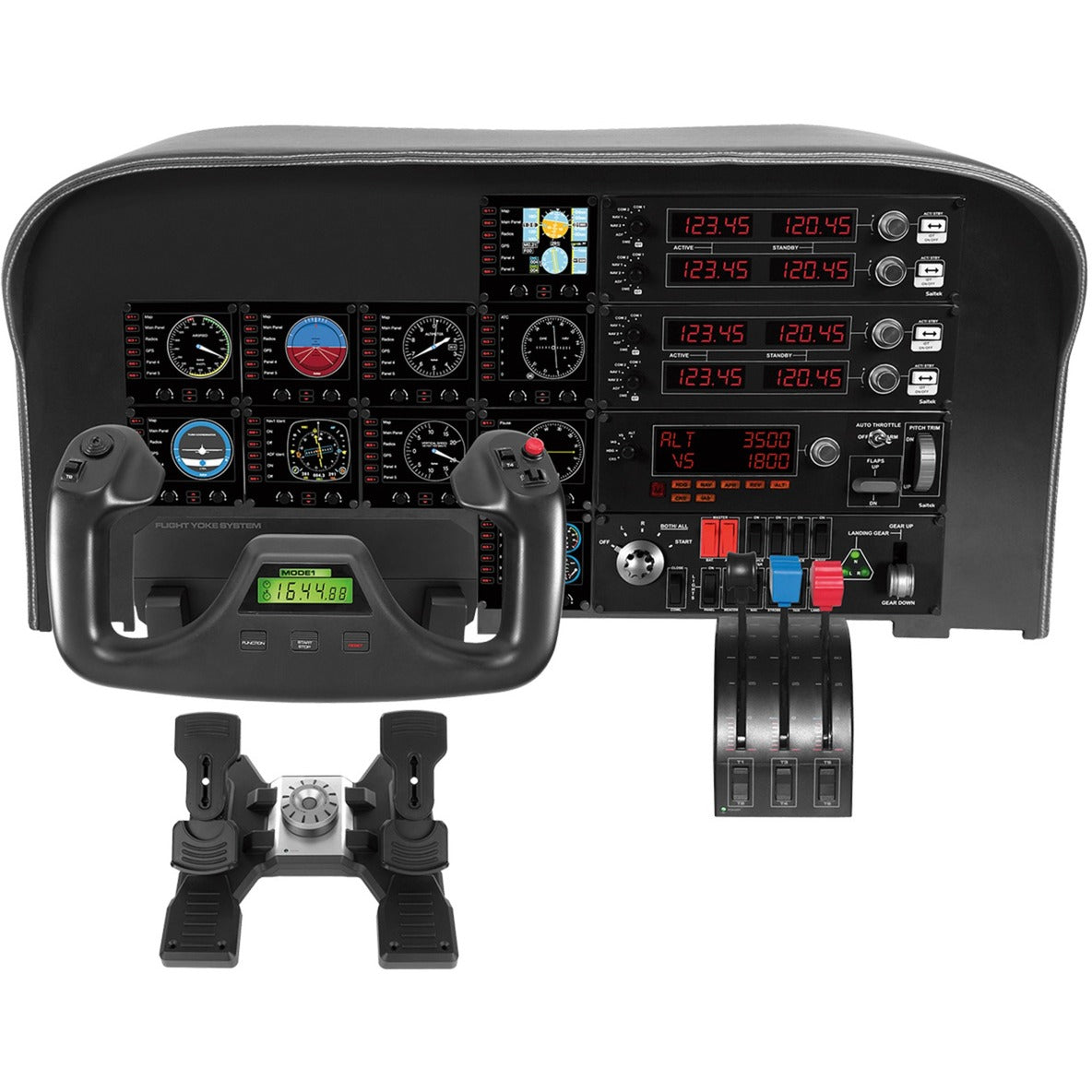 Logitech G Saitek Pro Flight Radio Panel Instrumentpanel (PC)