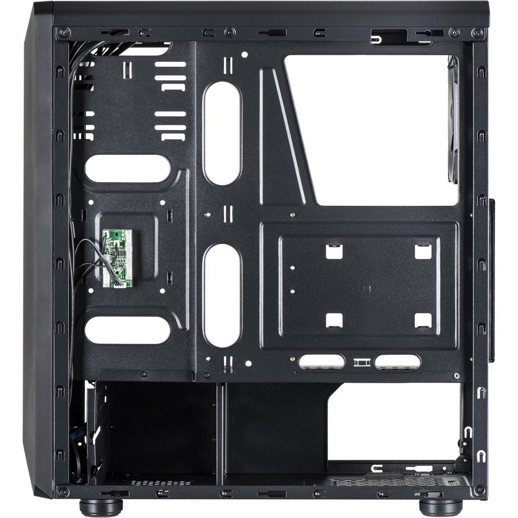 Inter-tech c-3 saphir midi tårnhus (sort | 3x USB-A | vindue)
