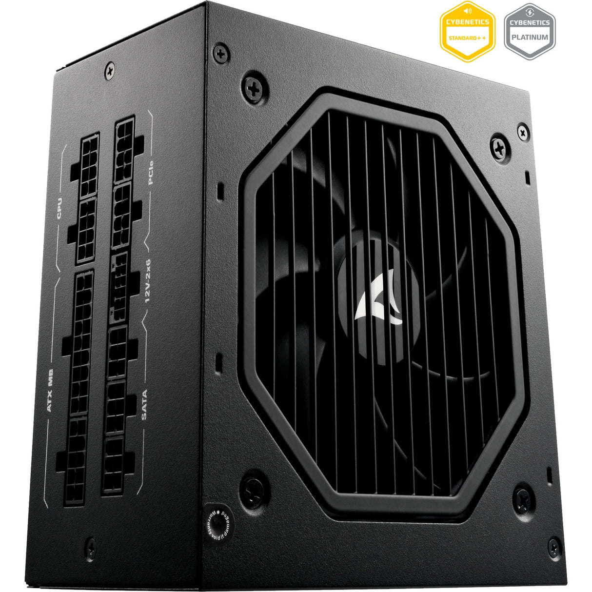 Sharkoon rebel p20 modulær 1200 watt strømforsyning (sort, 1x 12vhpwr, 4x pcie)