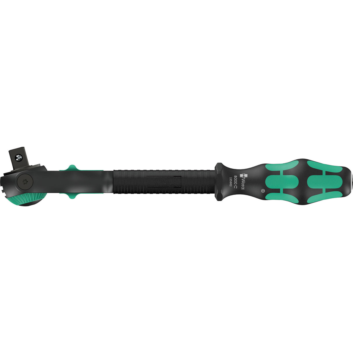 Wera 8000 c black edition zyklop speed skralde med 1 2 drev (sort grøn)