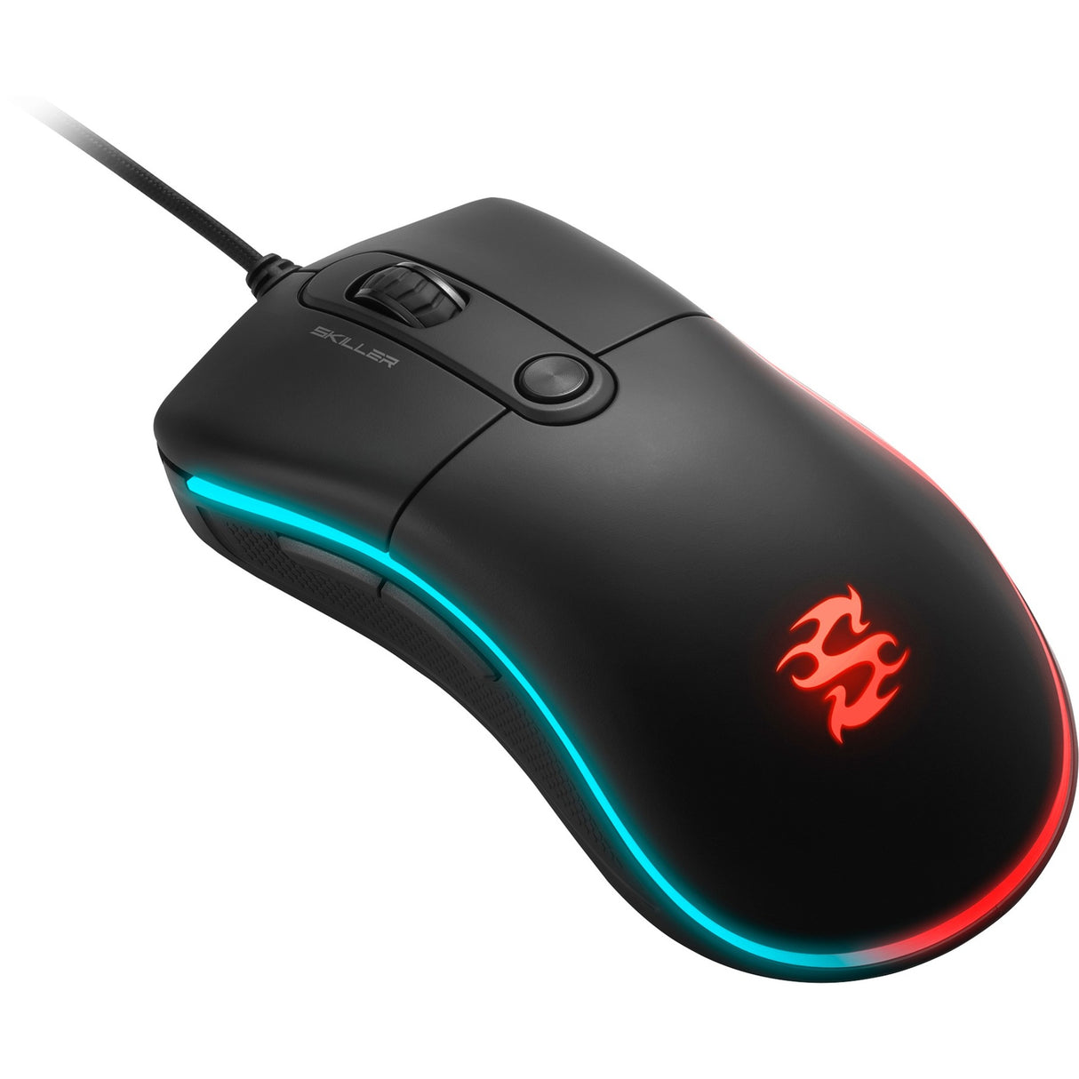 Sharkoon skiller sgm2 optisk gamingmus (sort, 400 - 6400 dpi, rgb LED'er)