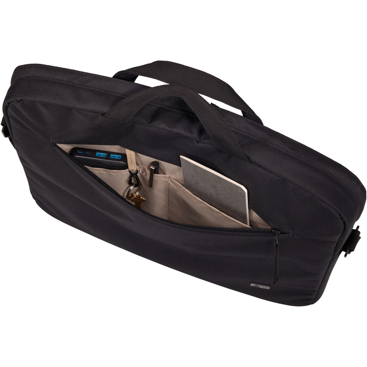 Case logic invigo 15.6 laptop attaché laptop taske (sort)