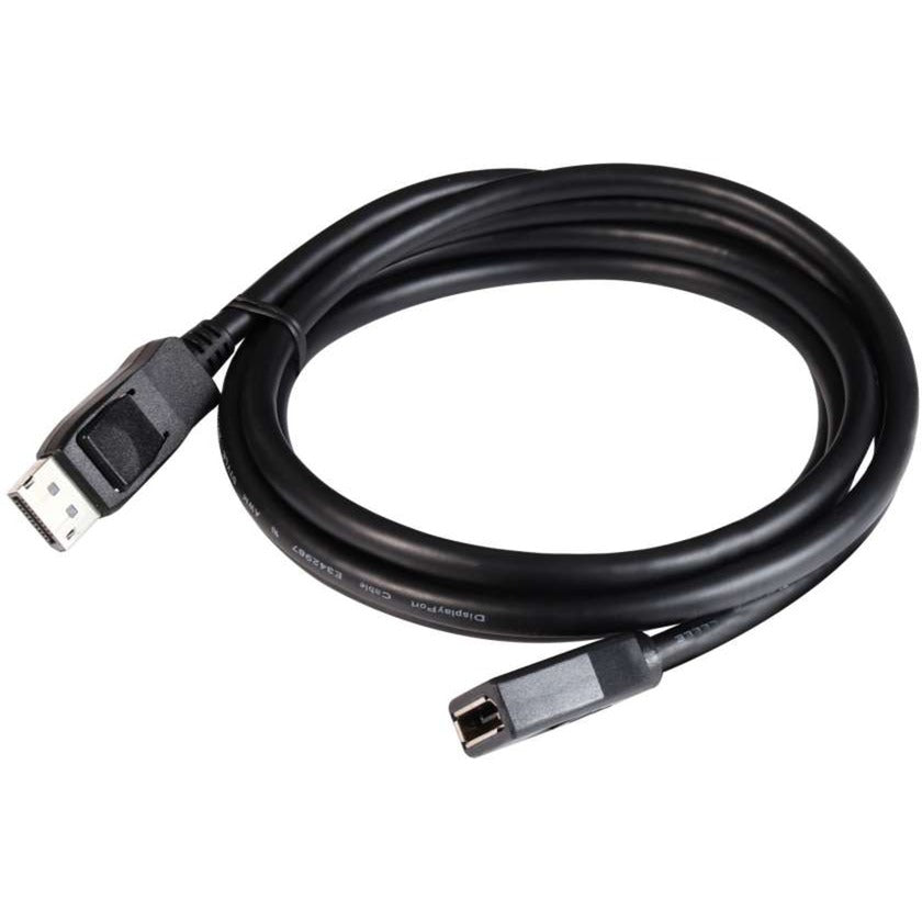 Club 3d displayport 1,4 hbr3 forlængerkabel 8k60hz m f forlængerkabel (sort, 2 meter, cac-1022)
