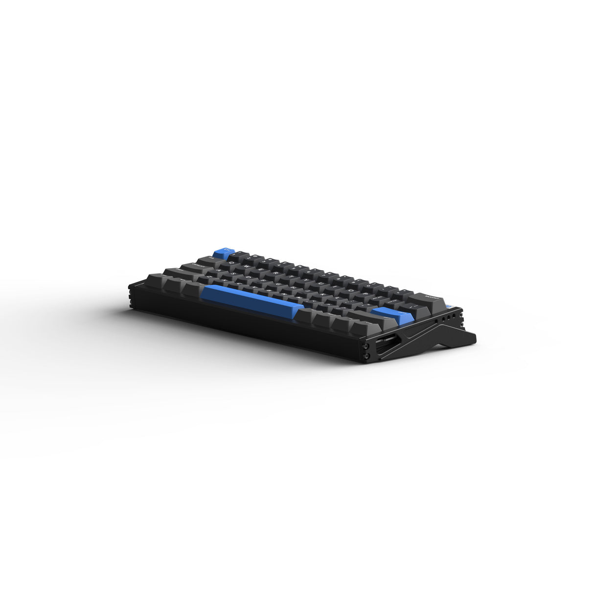 Iqunix ez60 magnetisk switch gaming tastatur (sort, us layout (qwerty), gateron star trail, 60%, rgb, double shot pbt keycaps)