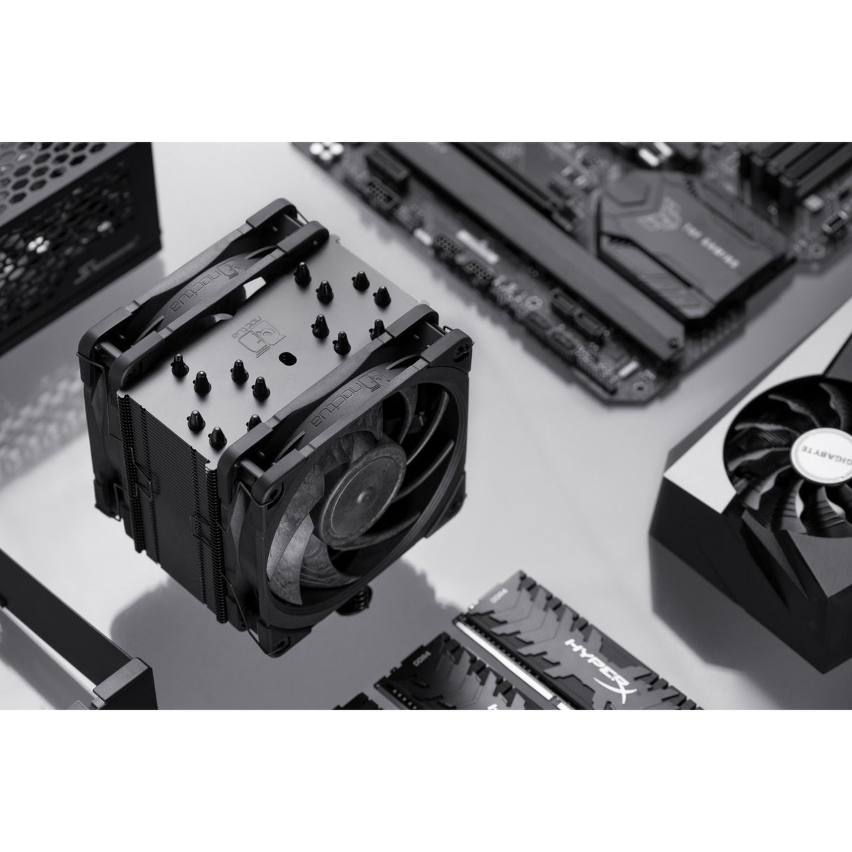 Noctua nh-u12a chromax.black CPU-køler (sort)