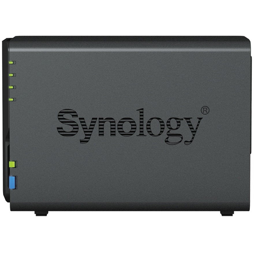 Synology diskstation ds223 nas (sort, 1x 1 GB LAN, 3x USB 3.2 gen 1)