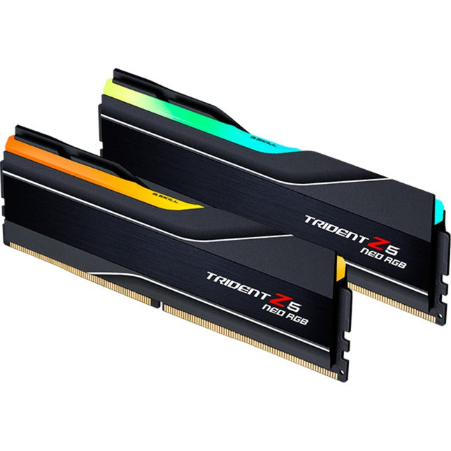G.skill trident z5 neo rgb 32 gb ddr5-6000 (2x 16 gb) RAM (sort, f5-6000j3038f16gx2-tz5nr, expo)