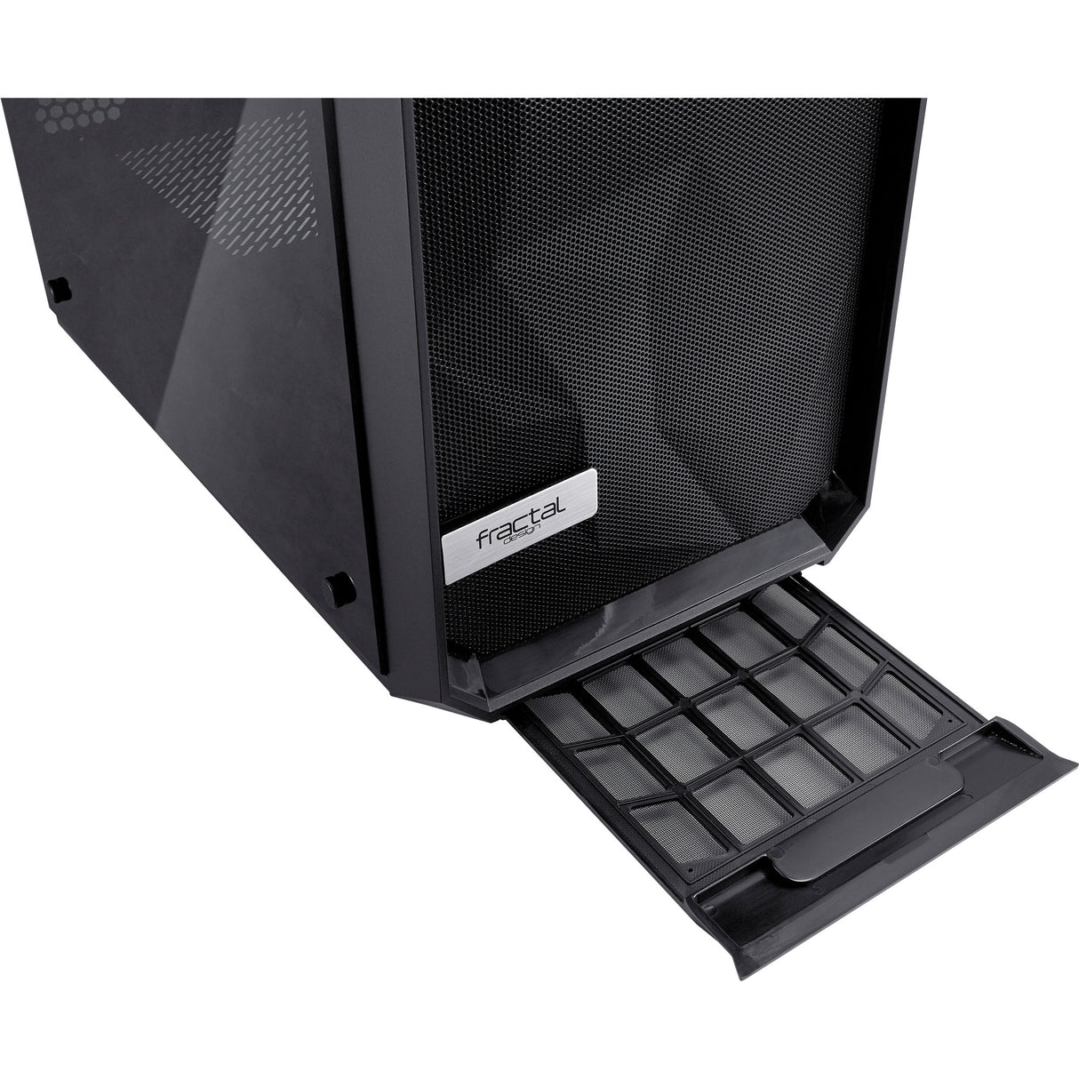Fractal design meshify c midi tårnhus (sort | 2x USB-A | hærdet glas)