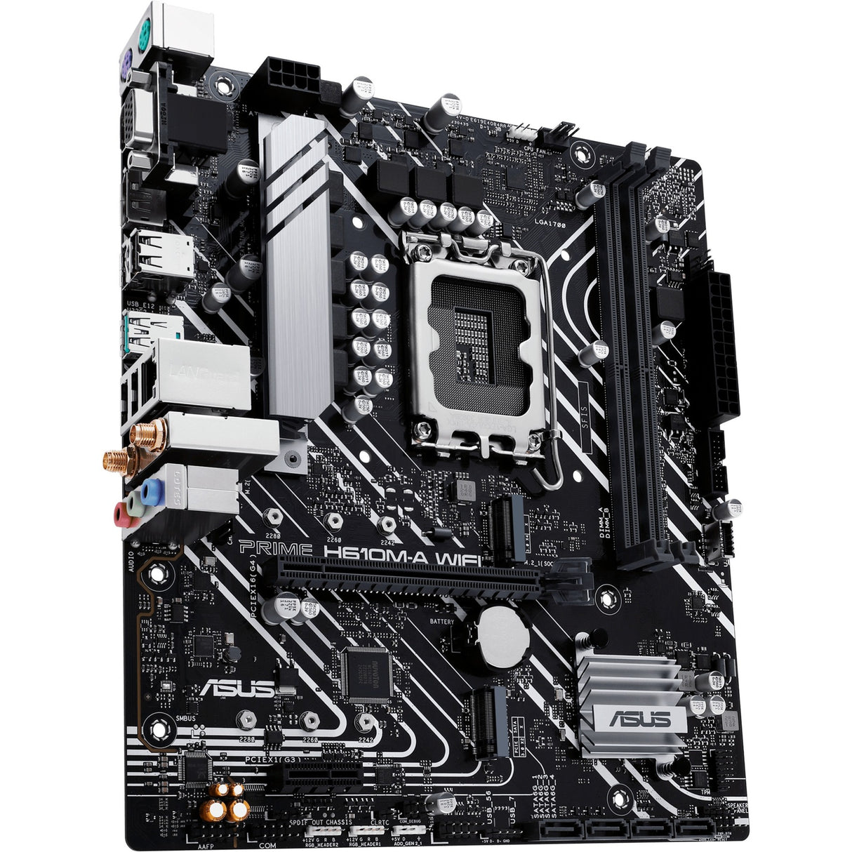 Asus prime h610m-a wifi socket 1700 bundkort