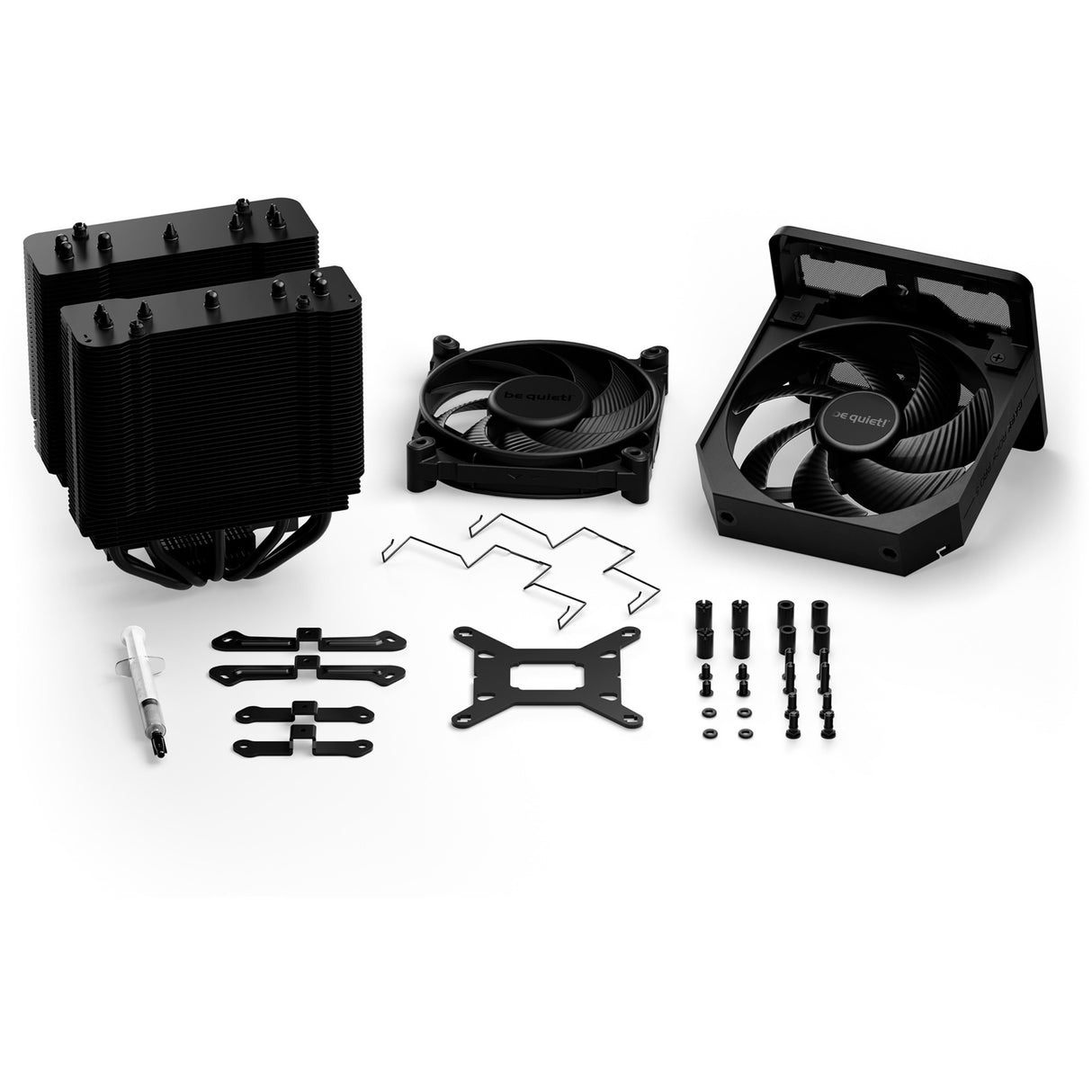 Vær stille! dark rock pro 5 cpu køler (sort, 4-benet pwm blæserstik)